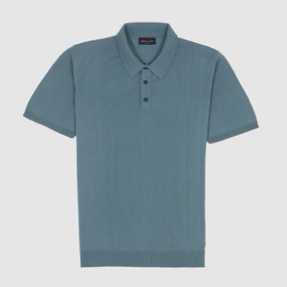 Roberto Collina Light Gray Polo Shirt